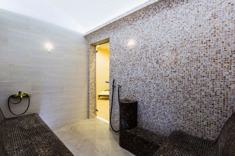 Интерьер турецкой сауны, классический турецкий хаммам, турецкая баня